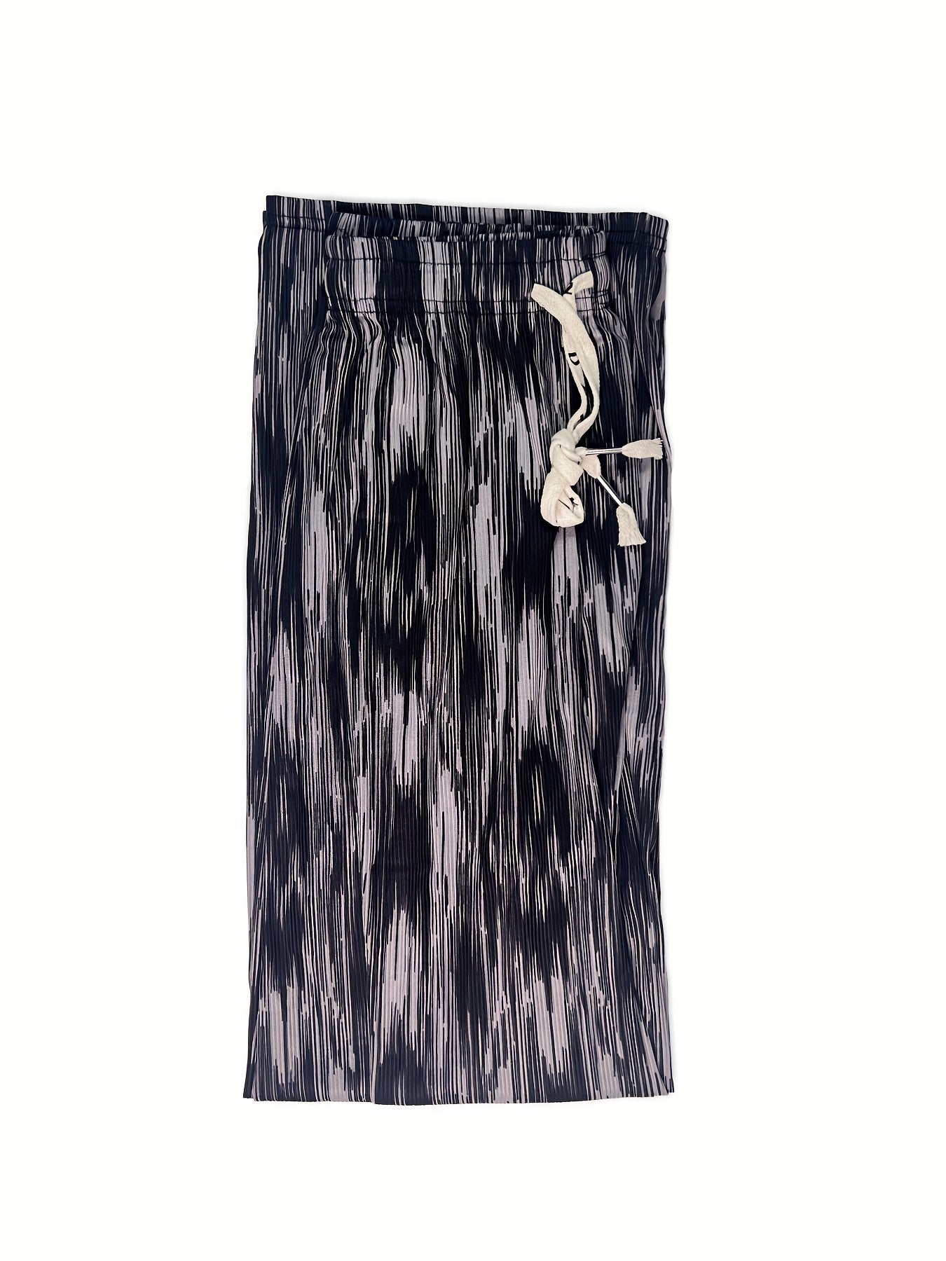 Pantalones anchos efecto tie-dye