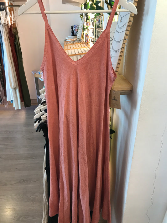 vestido lino