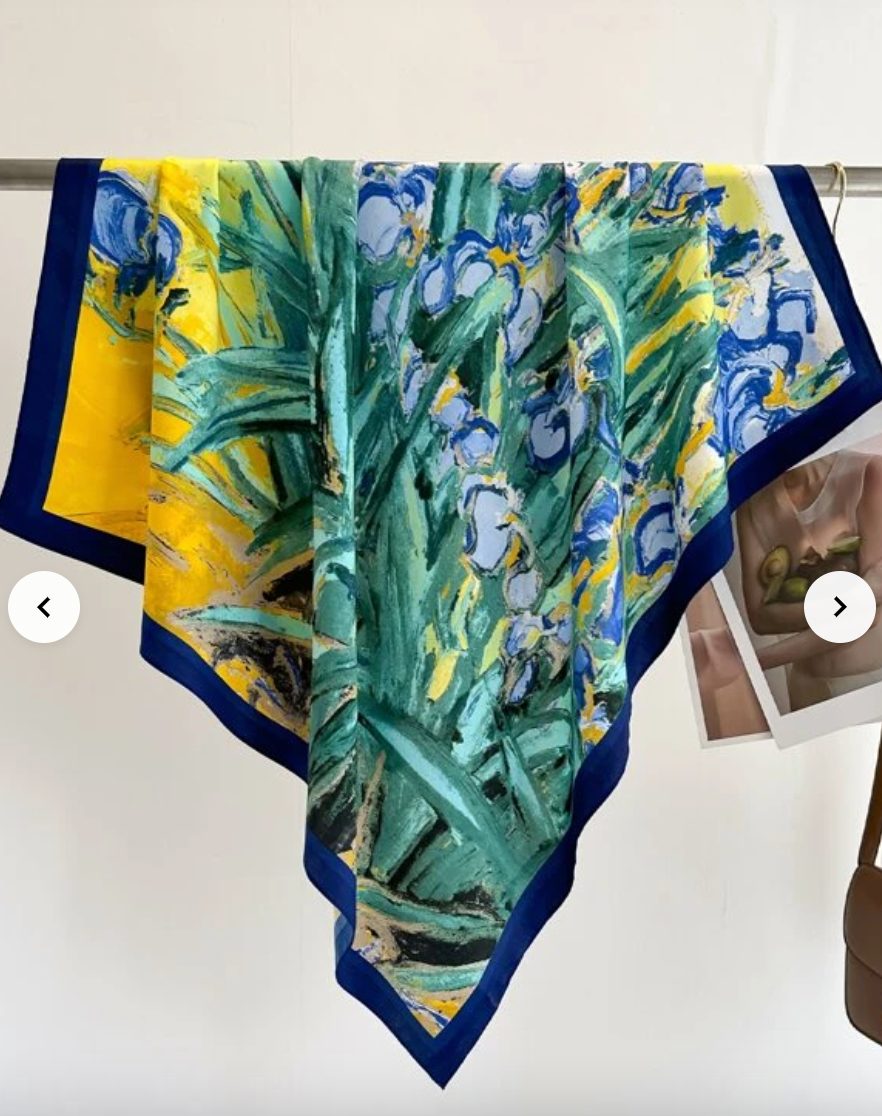 Pañuelo estampado floral